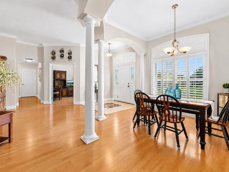 Dining room real estate photo Lake City FL