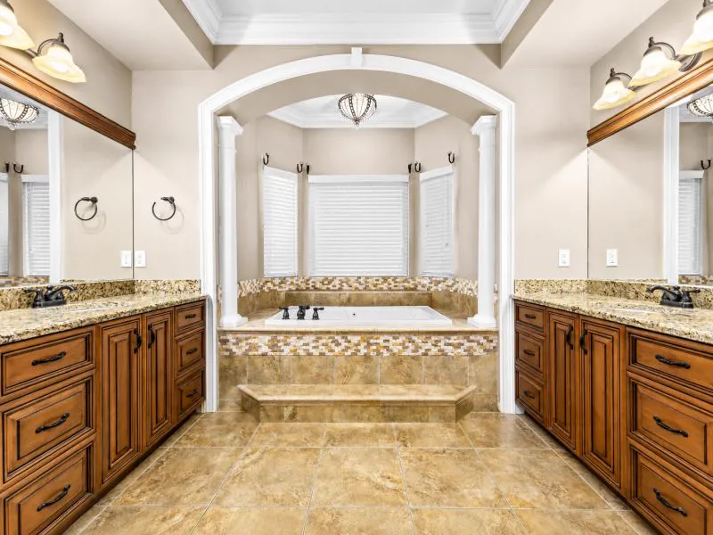 Bathroom staging photography Florida