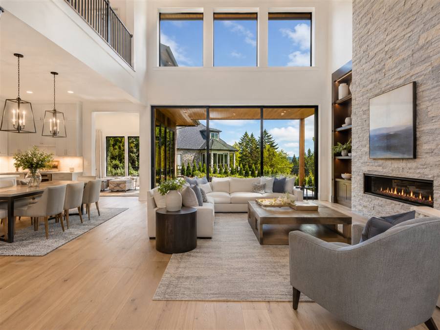 Bright interior real estate photography for a North Florida listing