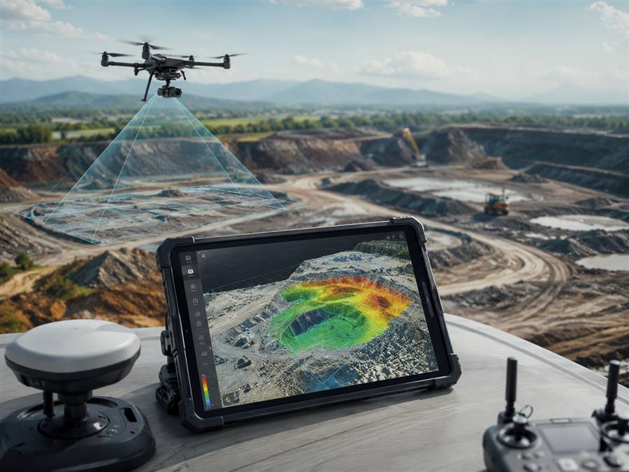 Drone photogrammetry and mapping example
